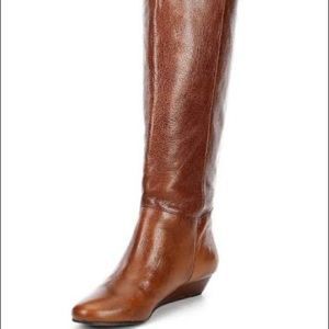 Steven Steve Madden Intyce Cognac Knee High Boots